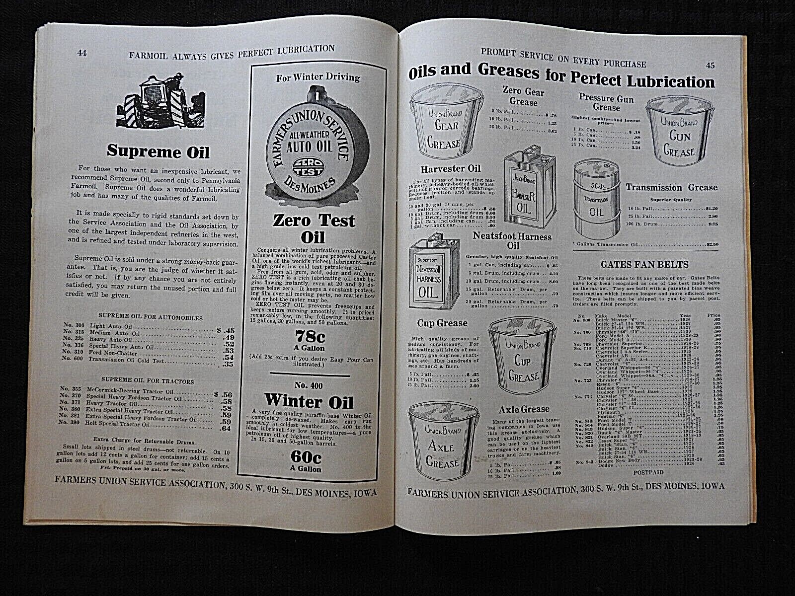 1931 FARMERS CO-OP CATALOG DES MOINES IA WAGONS GRAIN BINS MADISON MINNESOTA IMP