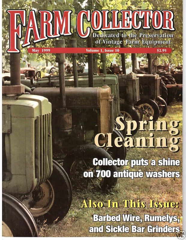 Samson Iron Horse Tractor – Antique Washers -Barbed Wire