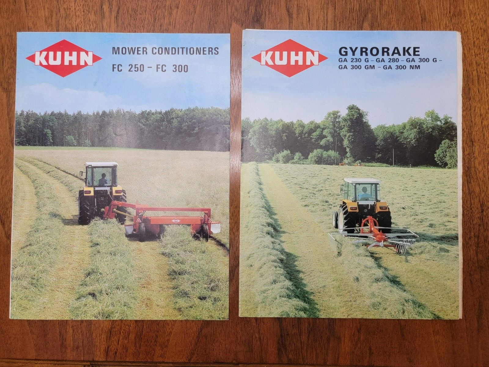 KUHN Gyrorake Color Sales Brochure 230 280 300 + FC250 – FC 300