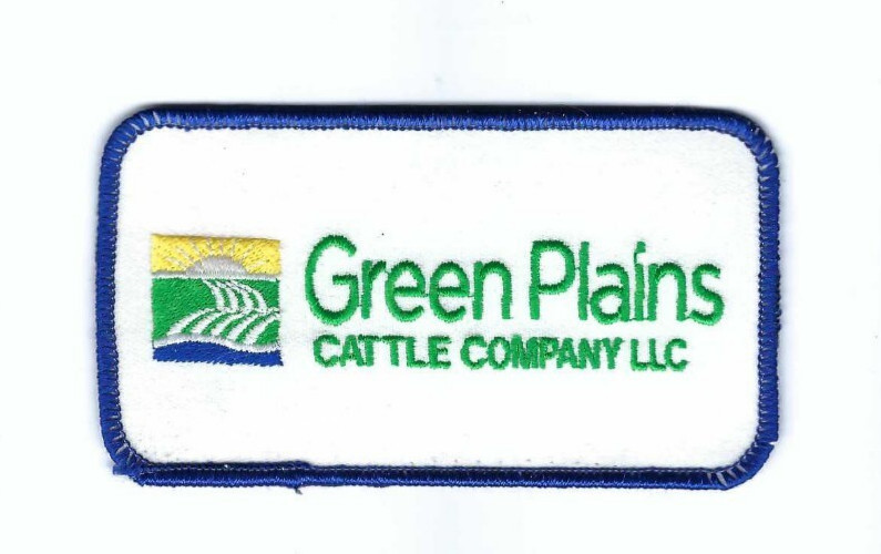Green Plains Cattle Company LLC Patch 2-1/2in x 4-1/2in Sublette, Kansas