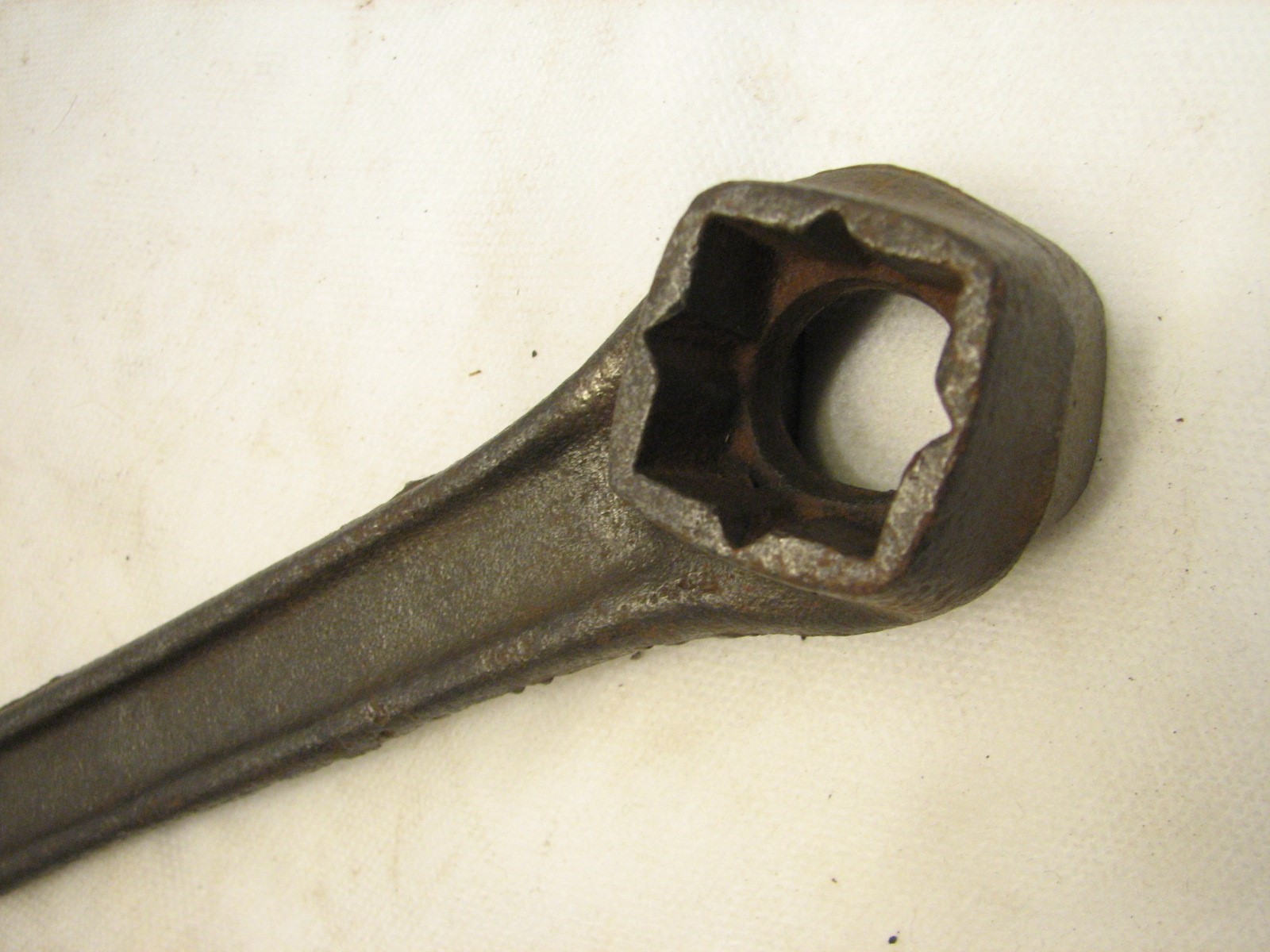 Antique Unadilla Silo Co Cast Iron Tractor Wrench Farm Tool Advertising 1-1/4