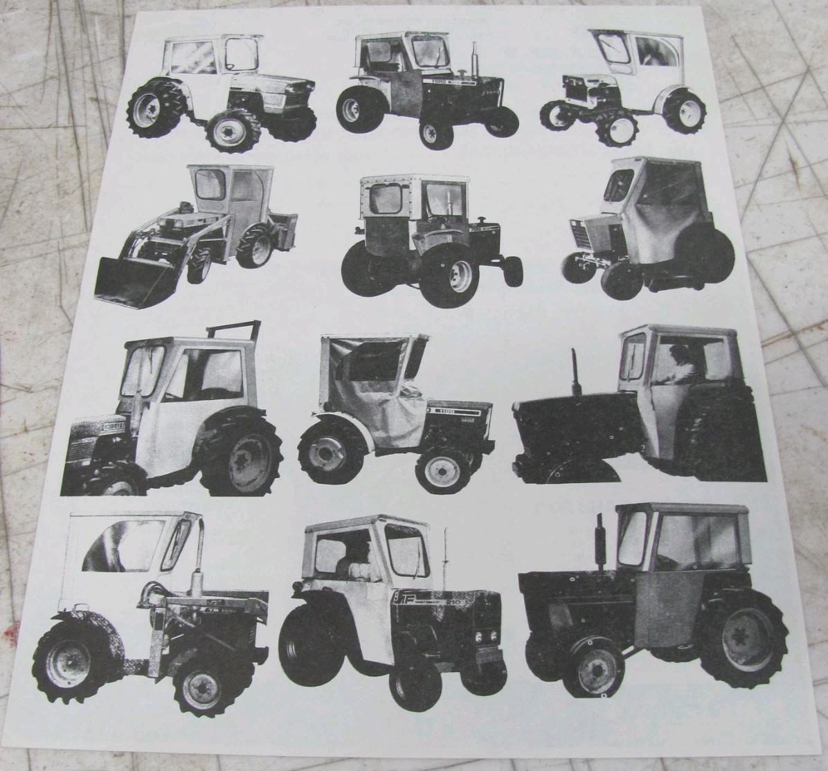 Curtis Tractor Cab Inc. Sales Flyer