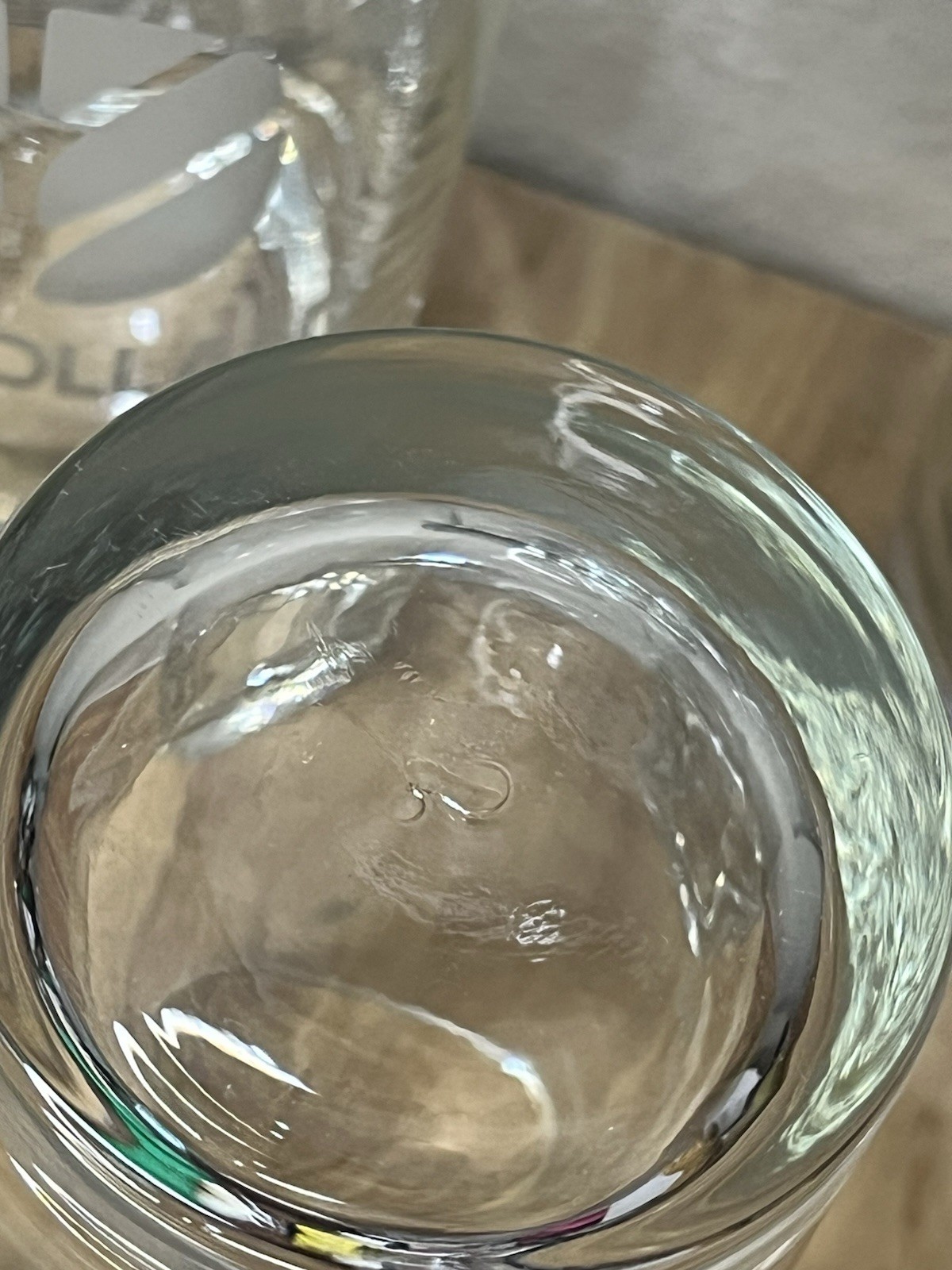 4-COLLECTIBLE ADVERTISING New Holland Farm Tractor Clear Drinking Glasses RARE