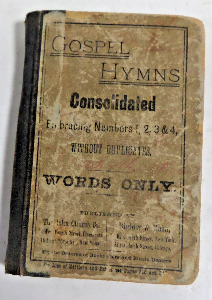 Gospel Hymns consolidated 1883