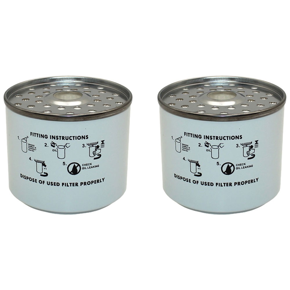 15451-43560 Qty 2: Fuel Filter Fits Kubota M4950 M5500 M5950 M5970 M6030 M6950