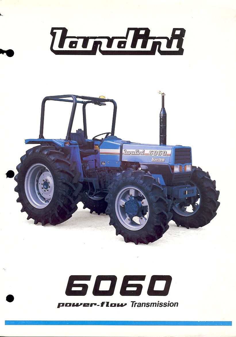 Farm Tractor Brochure – Landini – 6060 – c1992 (F2984)