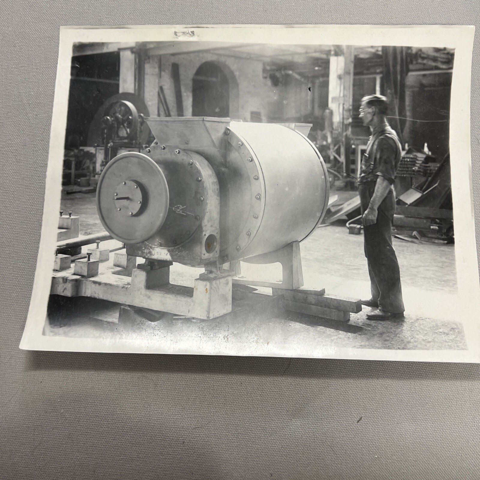 Vntg 1950s York Pa AB Farquar Co. Official Archive Photograph Early Machinery