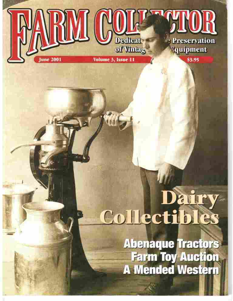 Kaiser Frazer, Abenaque Tractor, Milk bottle Cream Seperator