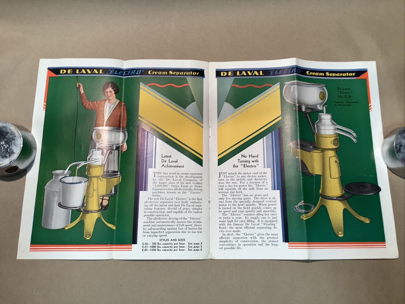 1930s Electro Brochure De Laval Separator INV-P0885