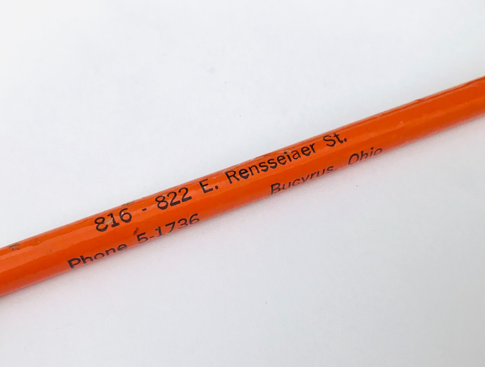 1930s-1950s Home Lumber Co. Bucyrus OH Phone 5-1736 Advertising Pencil Vintage