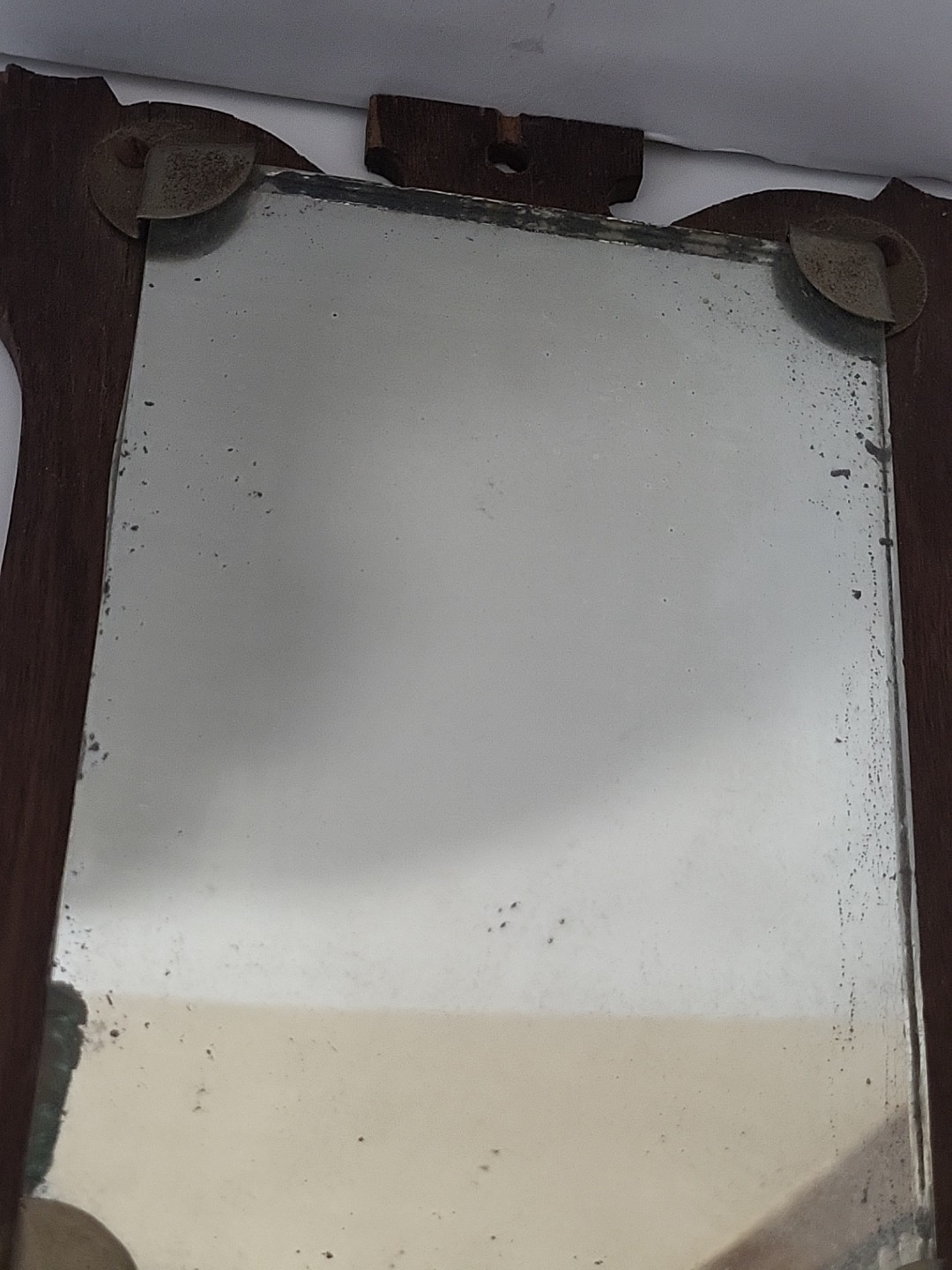 1920&rsquo;s ? SCARCE Reagor Spring ,Texas Cotton Gin Advertising, Mirror/ Wood Sign