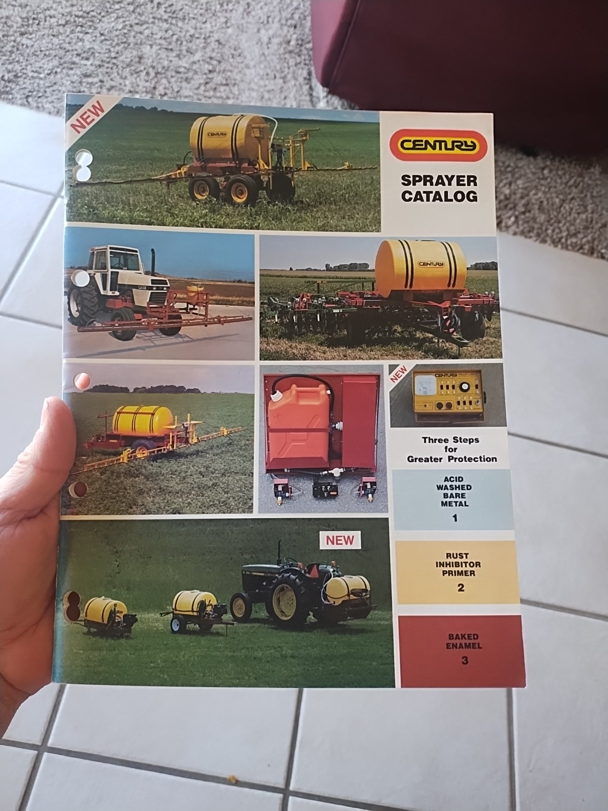 Vtg 1982 Century Sprayers Catalog Dealer Brochure Westeel Inc. Poly Tanks Parts