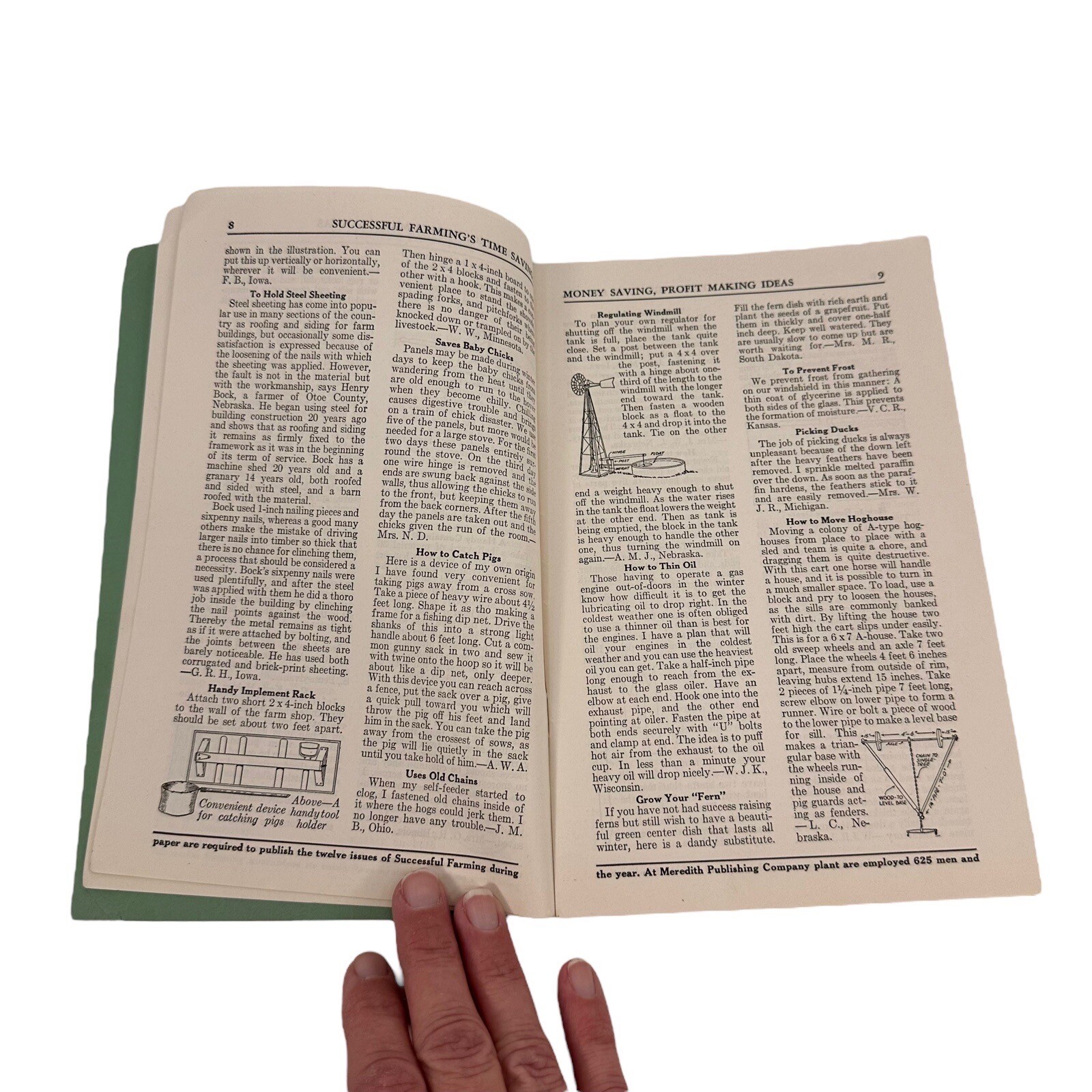 Successful Farming How to Save Time Save Money and Make Profits 1932