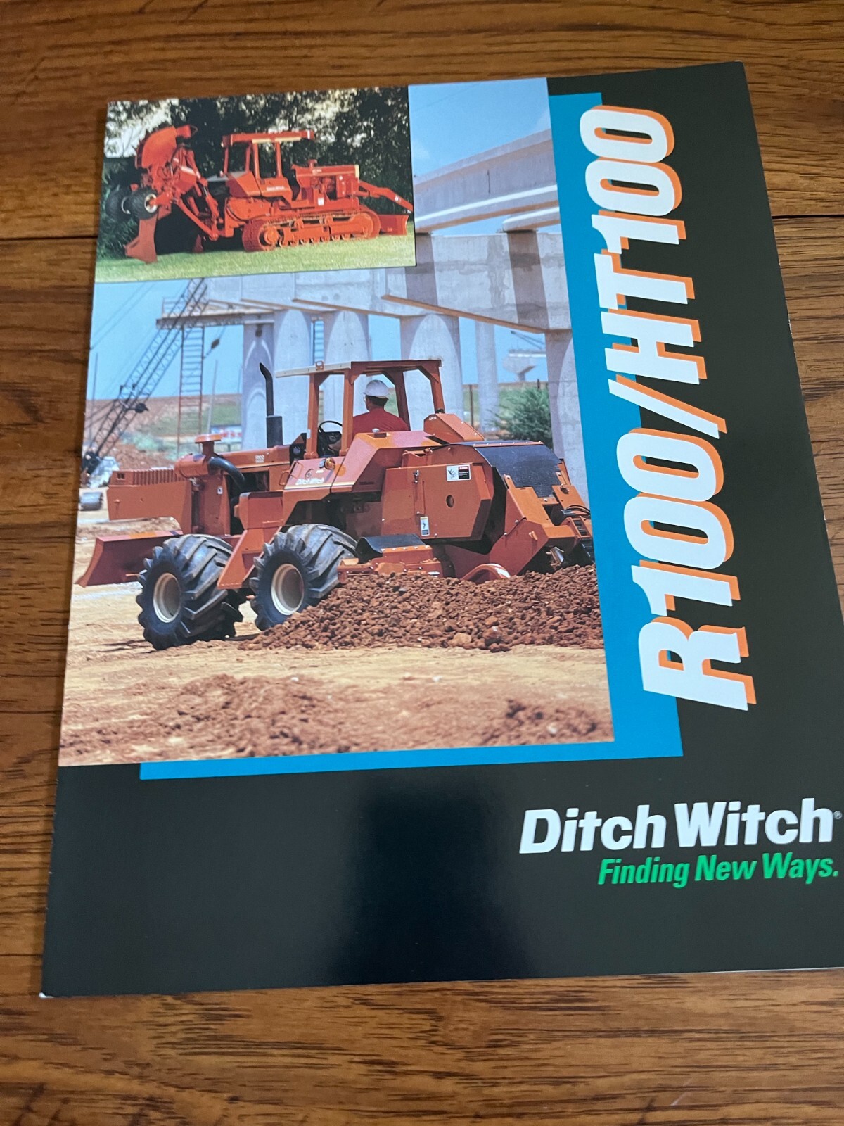 Ditch Witch HT100 R100 Ditcher Brochure FCCA