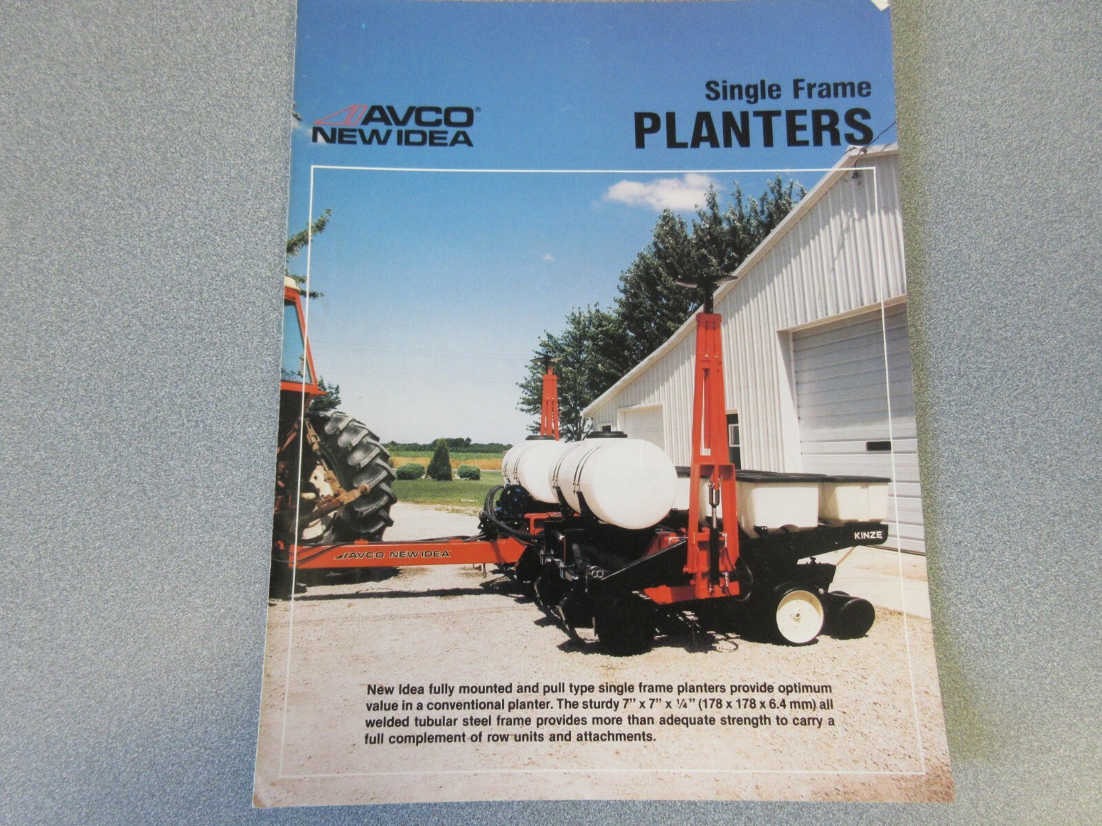 Avco New Idea Planters Sales Brochure