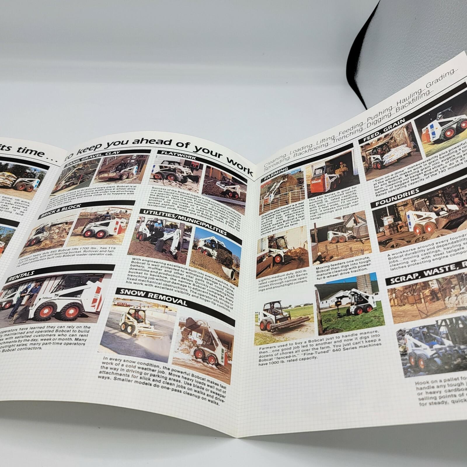 Skid Steer Loaders the Bobcat Line Brochure