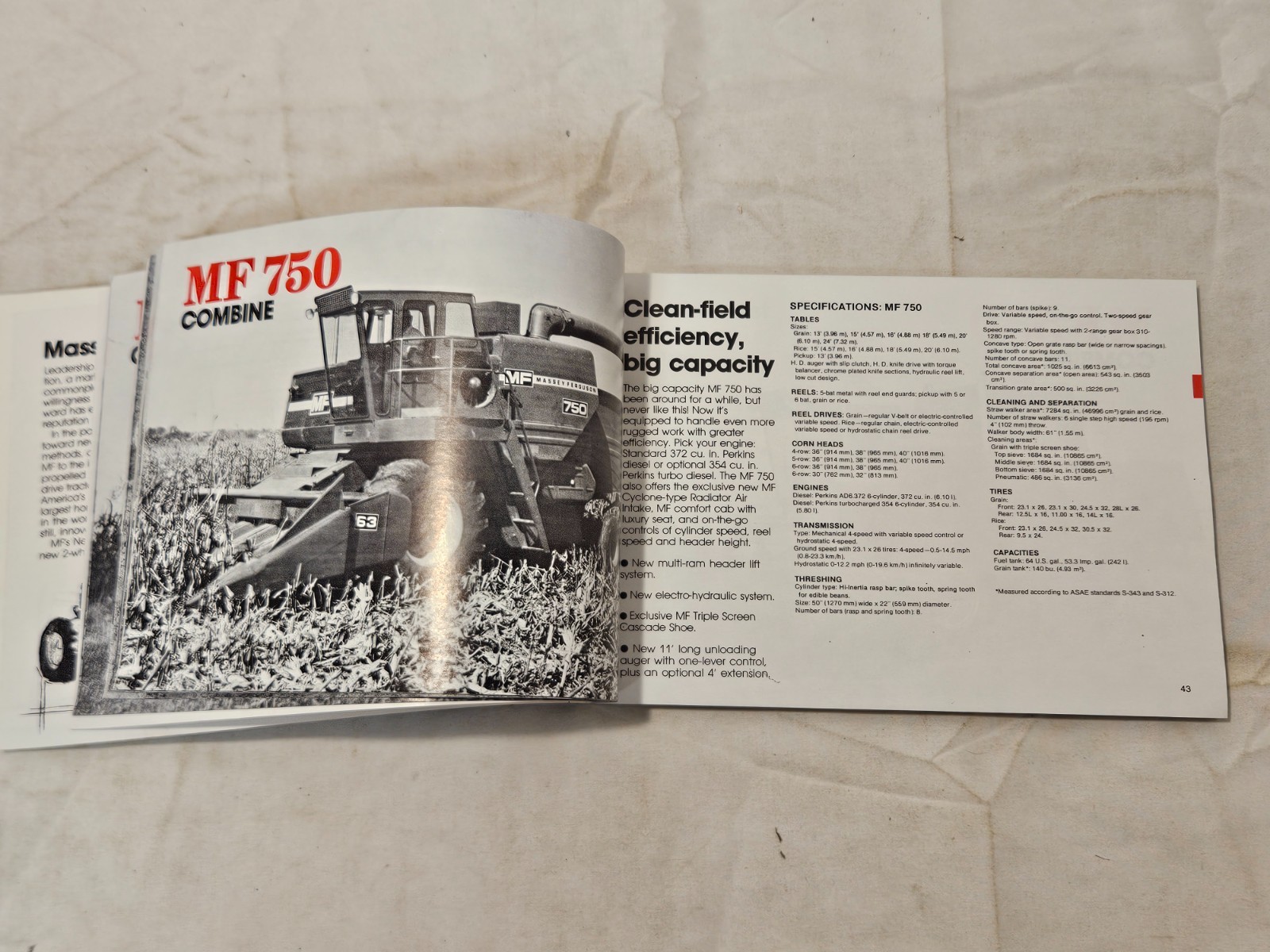 MASSEY-FERGUSON FARM MACHINERY GUIDE 1978 EDITION 212 PAGES