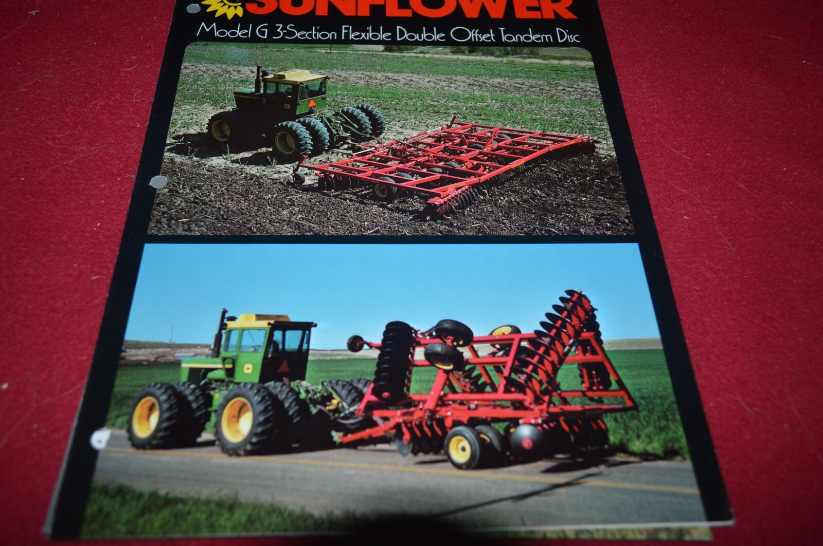 Sunflower G 3 Section Offset Disc Brochure FCCA
