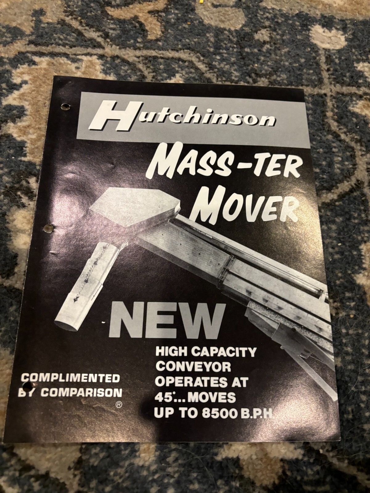 Hutchinson Mass-Ter Mover High Capacity Conveyors Brochure FCCA24