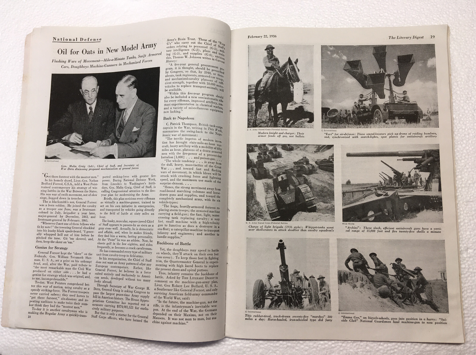 THE LITERARY DIGEST MAGAZINE — FEBRUARY 22, 1936