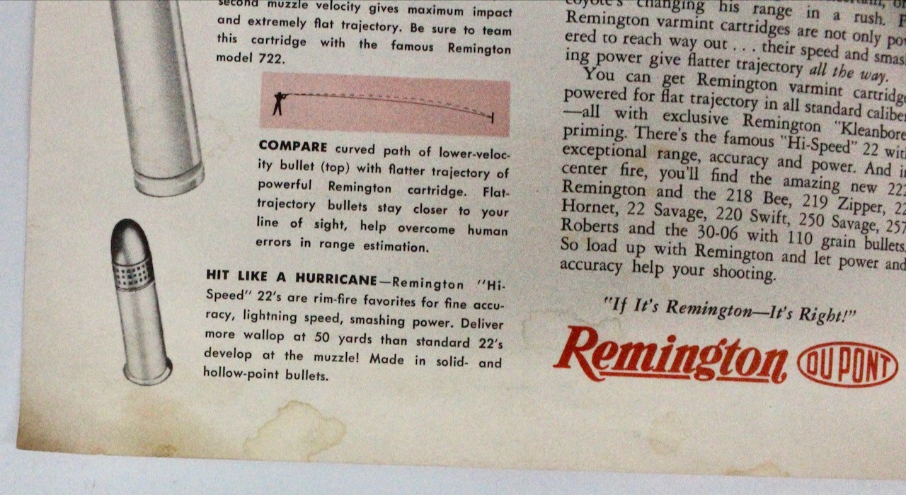 Original 1948 Remington Sporting Firearms Ammunition Traps and Targets Catalog