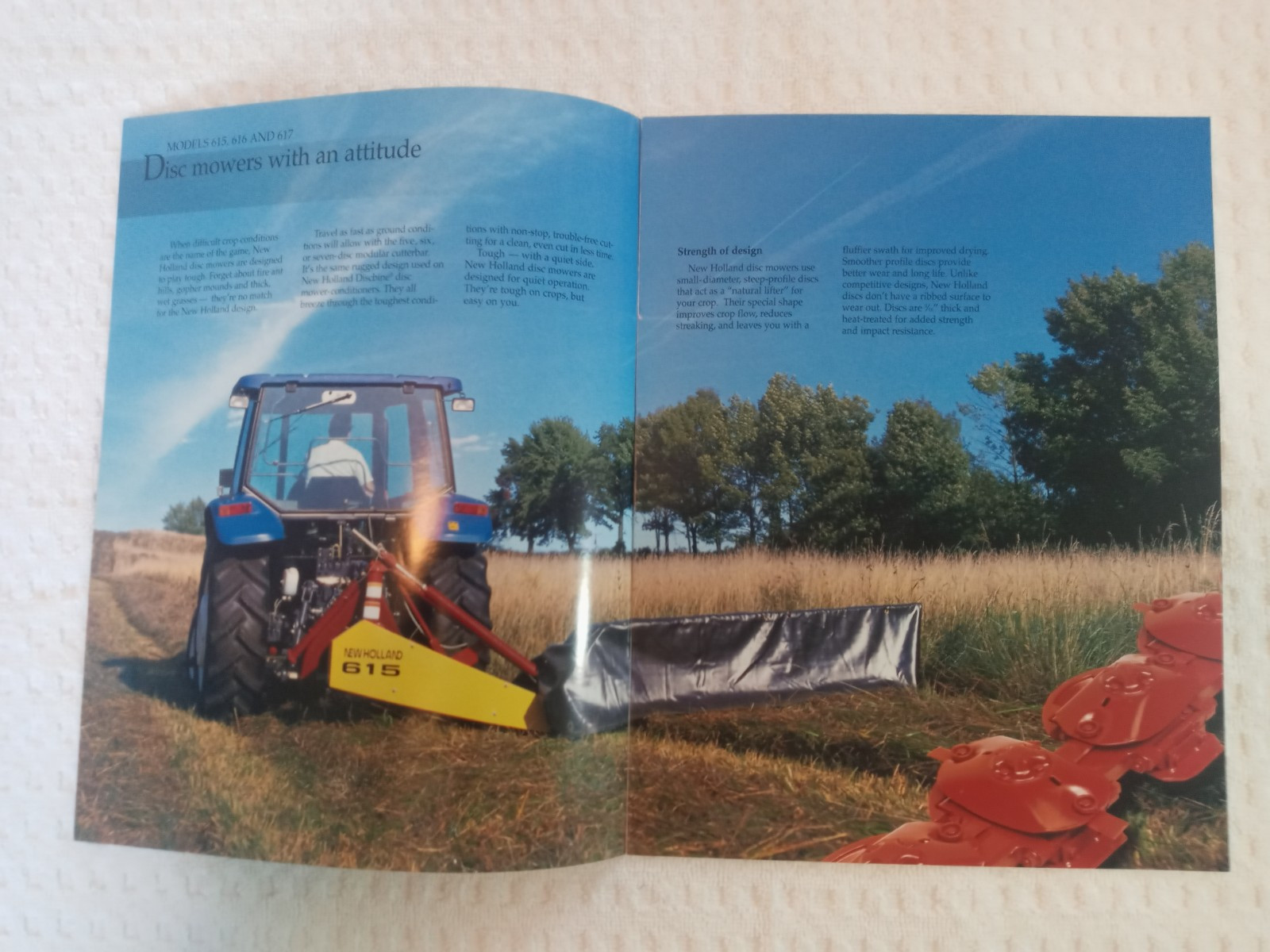 New Holland Round Baler Skid Steer Windrower Assorted Sales Brochures Lot Of 9