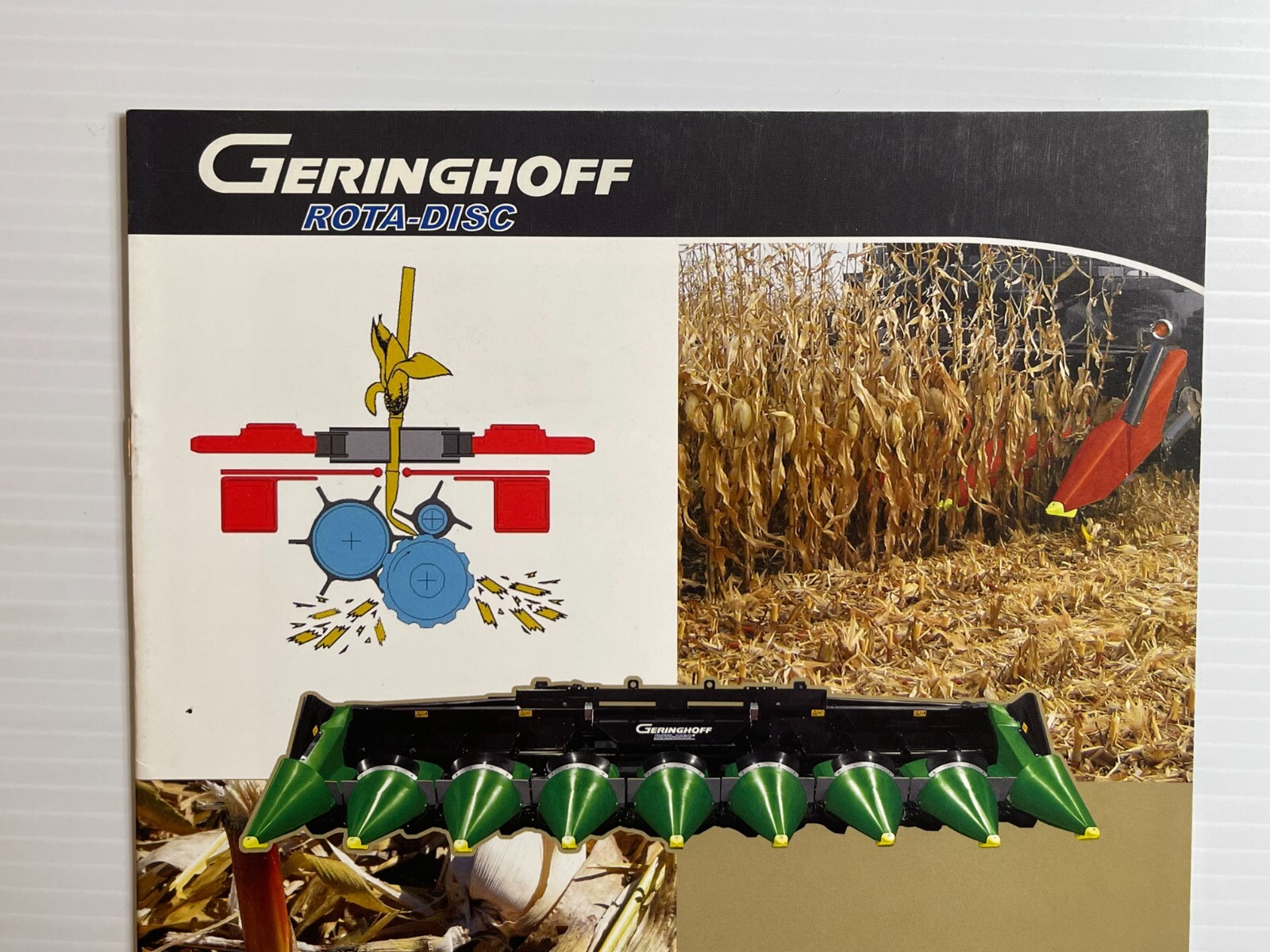 Geringhoff Rota-Disc Headers Sales Brochure *2010s* (Showroom Sales Booklet)