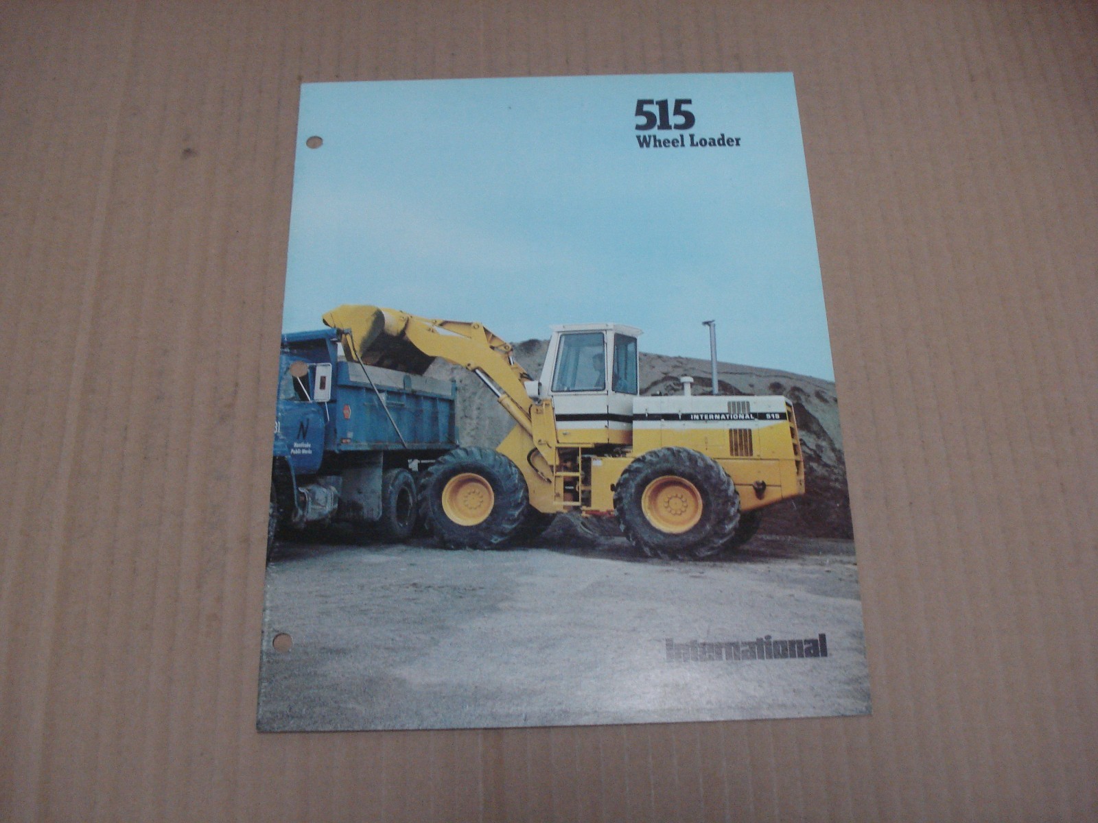 International 515 Wheel Loader Brochure