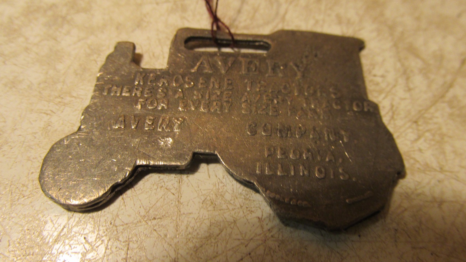 Antique Avery Kerosene Tractors Watch fob