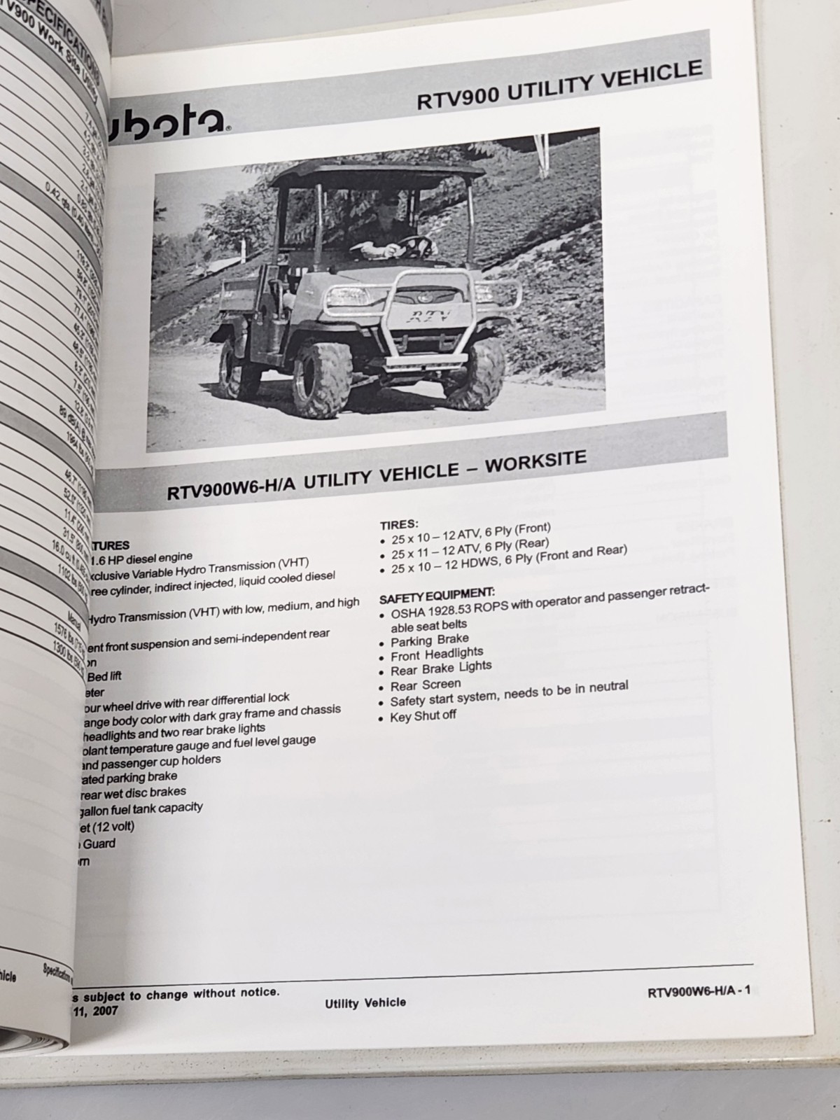 2008 Kubota New Product Guide Dealer Binder Catalogs Brochures Specs