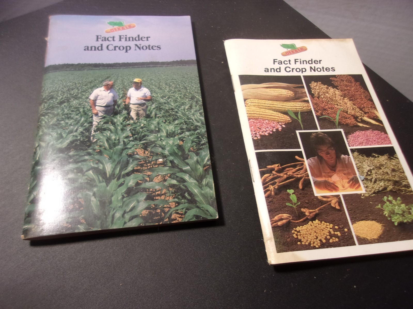 2 Dekalb Seed Pocket Advertising Agriculture Memo Notepad Vintage Farm