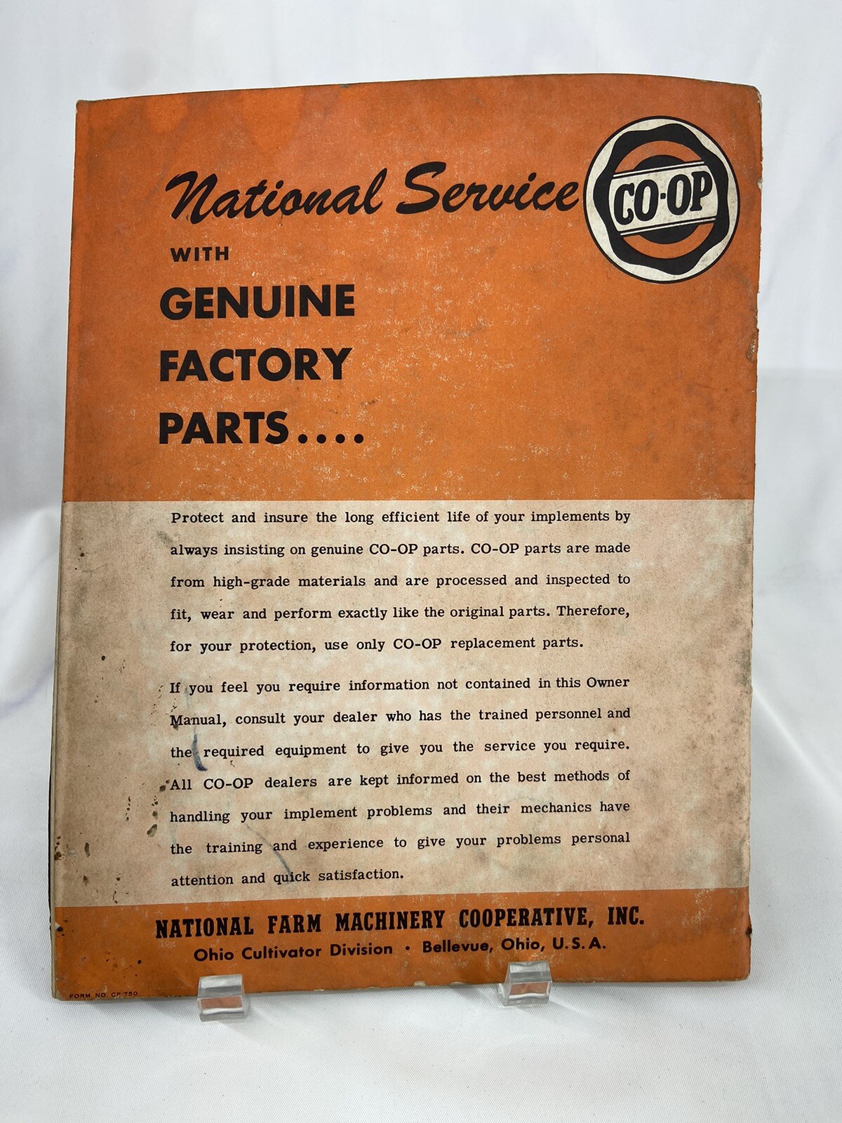 Vintage CO-OP 31-T 31 Manure Spreader Parts Catalog Horse & Tractor Drawn