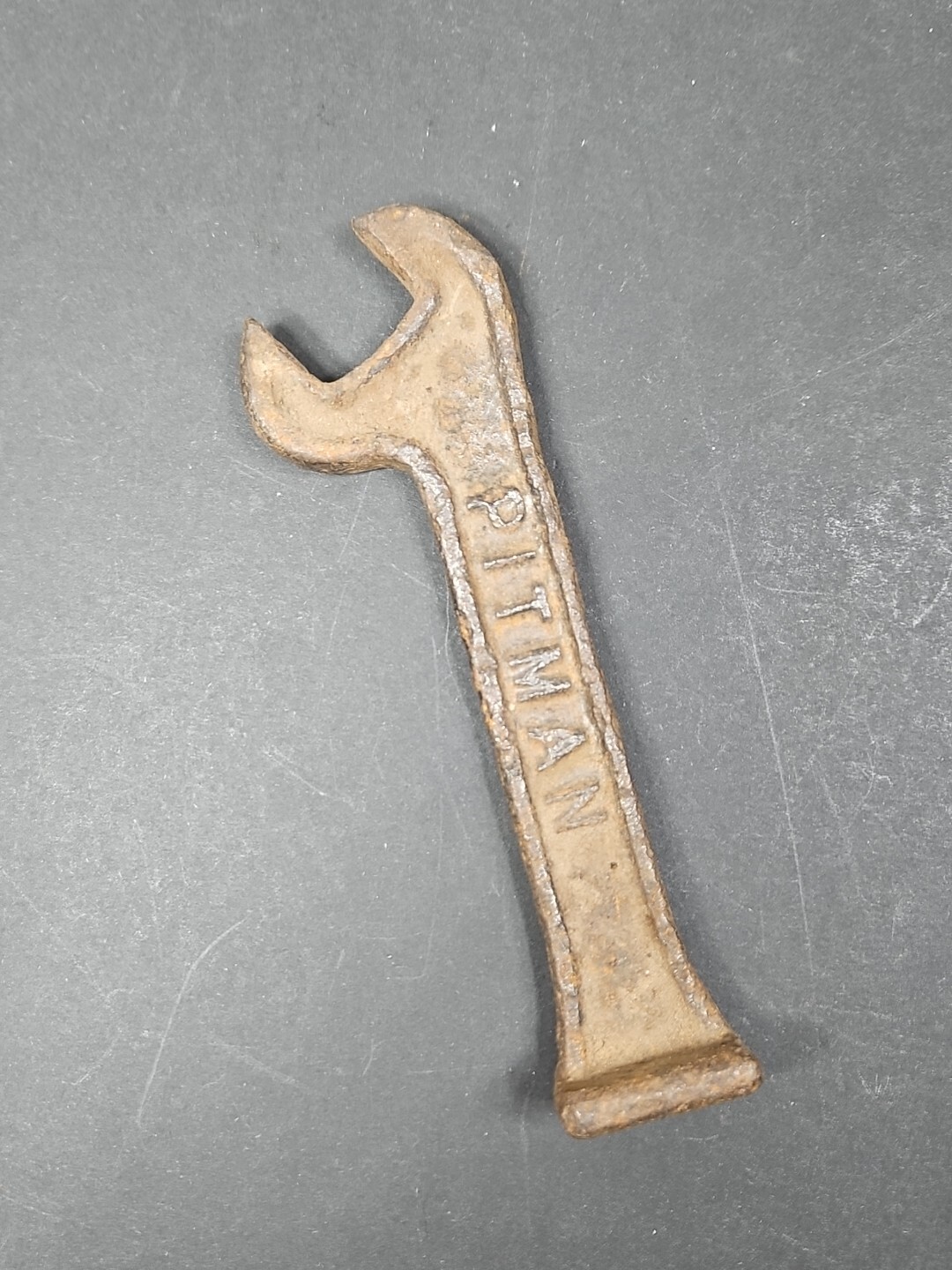 Vintage Pitman 7/8&Prime; Open End Wrench Farm Implement Plow Antique Tool 5-1/2&Prime;