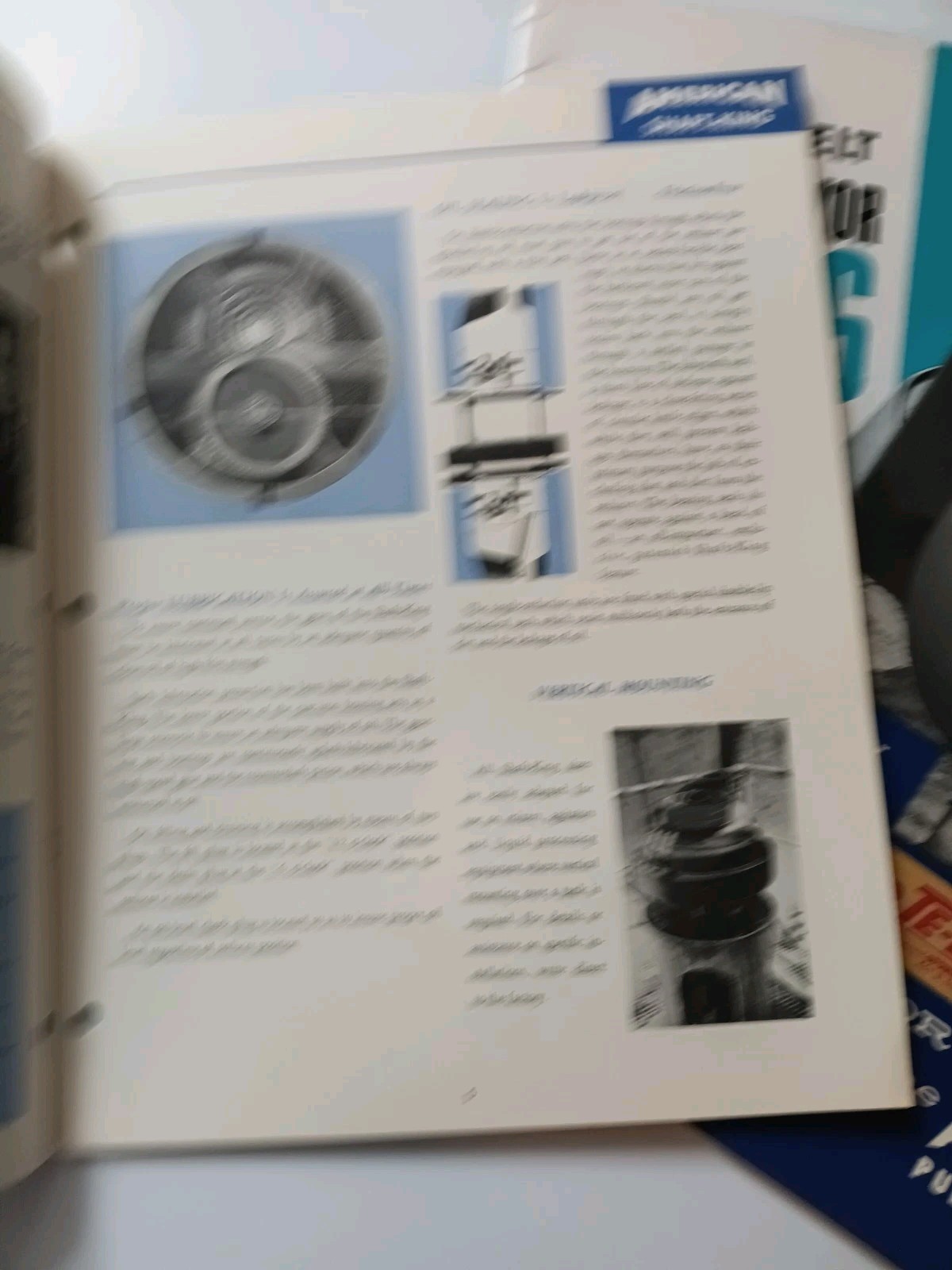 3 Vintage TE-CO American PULLEY Sales Brochure Catalog Lot SrD-58, CP-57, 2716
