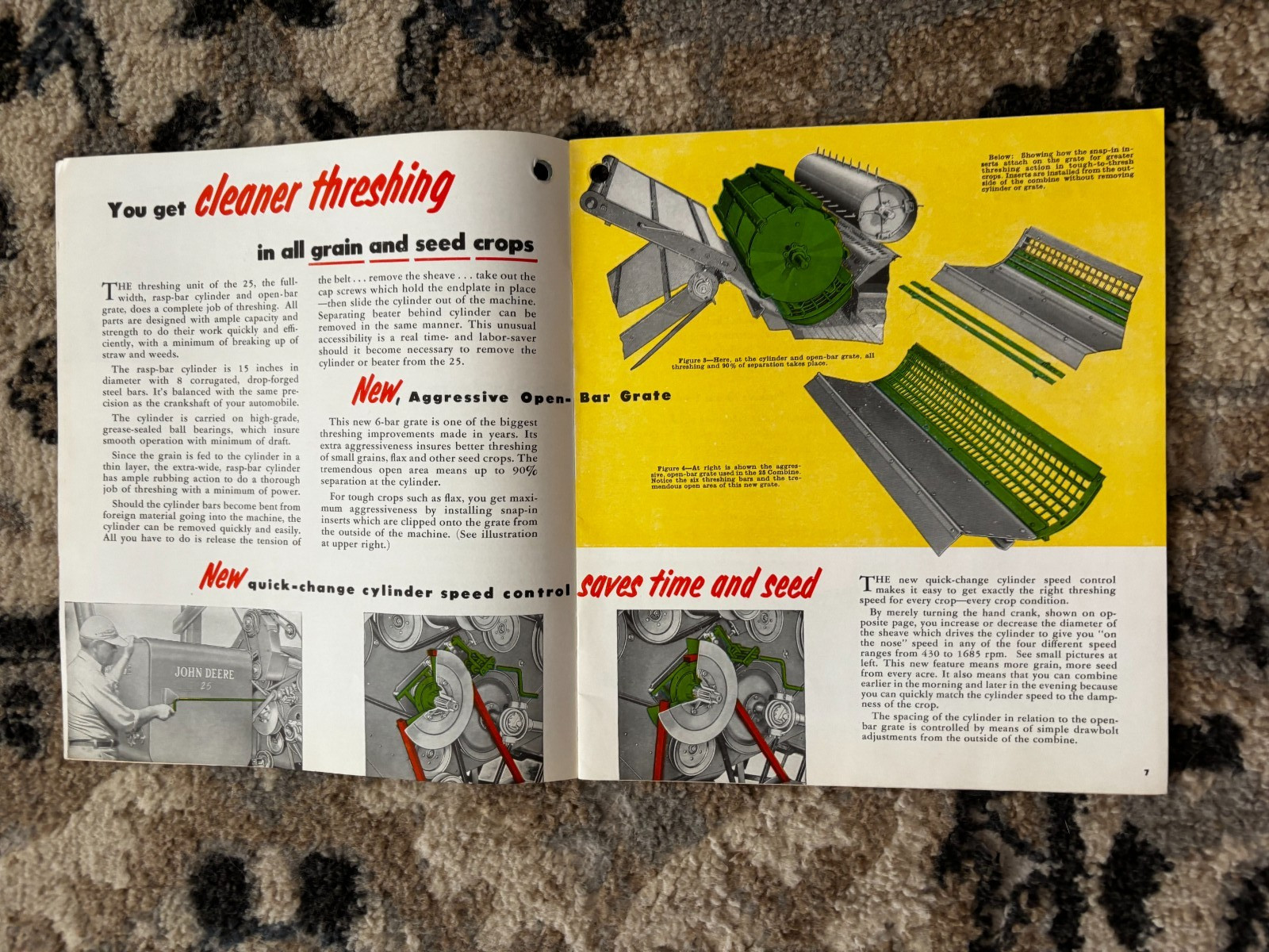 John Deere 25 Combine For 1953 Brochure DCPA26