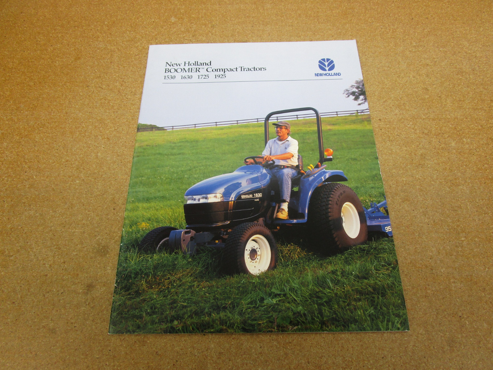 1996 Ford Tractor Boomer Compact Utility catalog sales brochure 26pg ORIGINAL