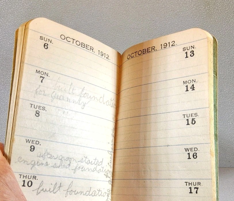 1912 Advertising Pocket Notebook ~ Davis & Co. Equp. ~ Sioux City, Iowa~ #-7274