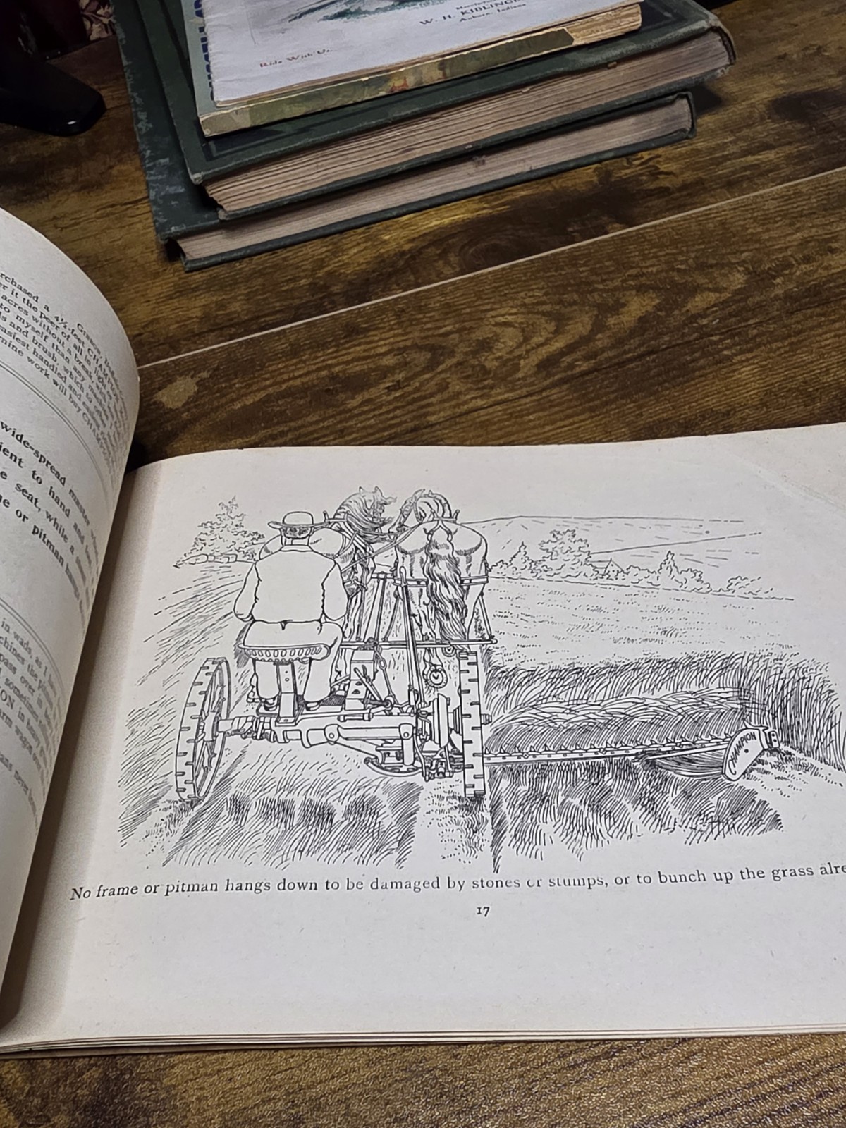 Rare Original 1893 Champion Harvesting Machine Catalog Brochure Springfield