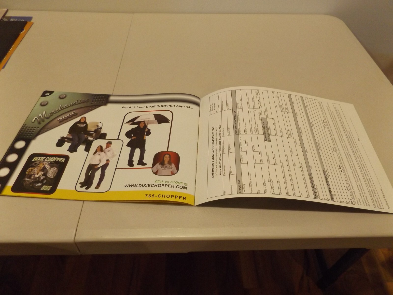 DIXIE CHOPPER 2006 CATALOG-THE WORLDS FASTEST LAWN MOWER, LIT # 8/2005