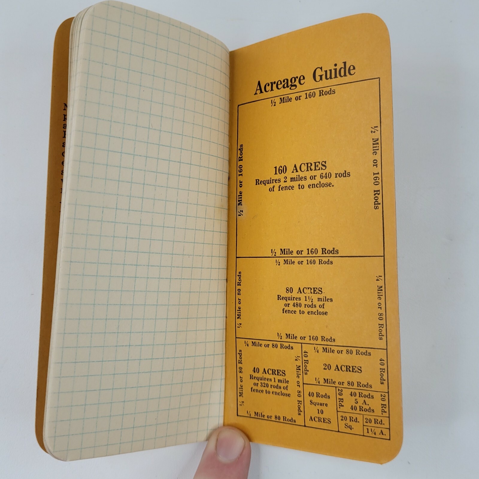 1940s Monarch Red Brand Fence Notebook Ad Giveaway Keystone Steel US Commission