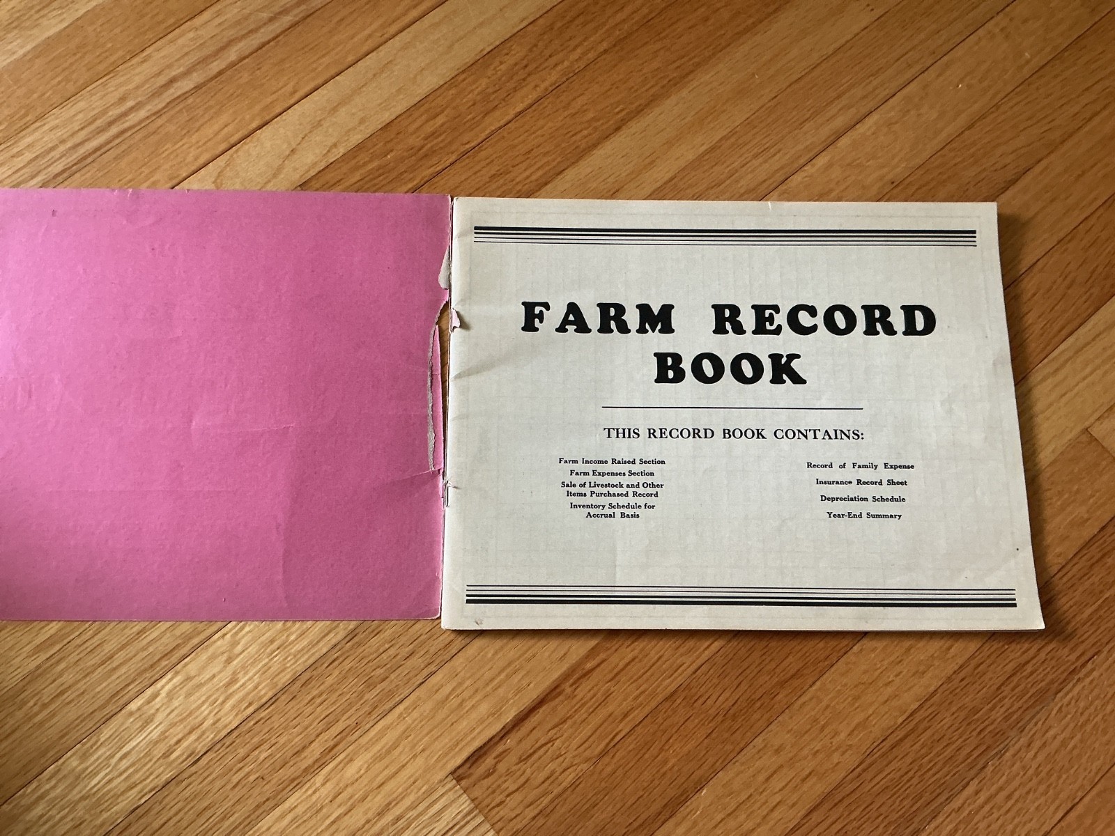 1951 Farm Acct. Record Book – Bly Rendering Works – Princeton, Minnesota