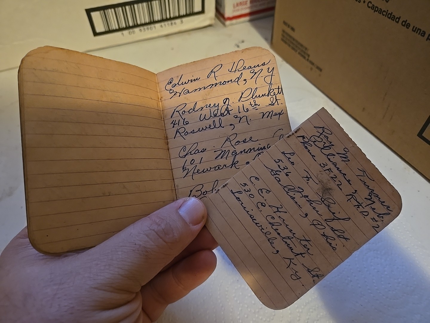 International Fertilizers Note Pads Vintage Farm Advertising Cincinnati, OH Ohio