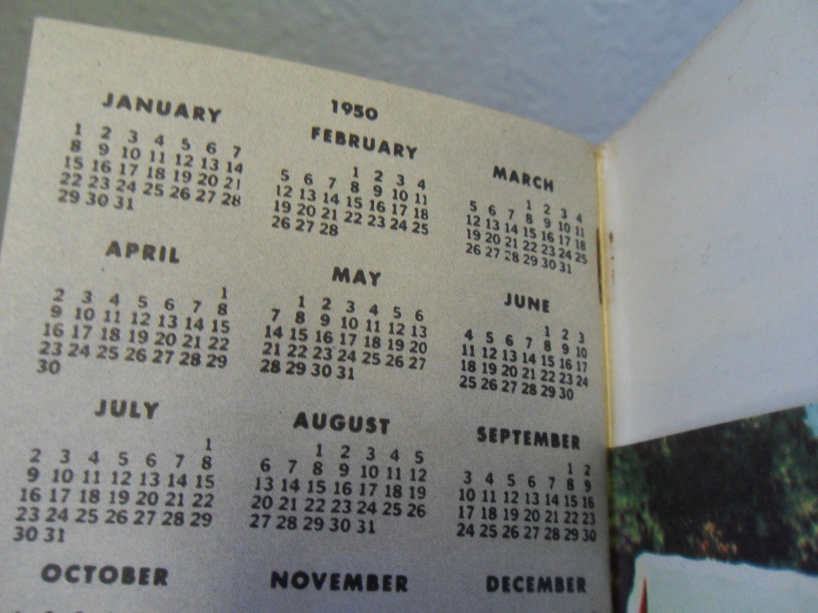 1949 -50 Swift’s Plant Food Service Red Steer Notebook Pocket Book Used