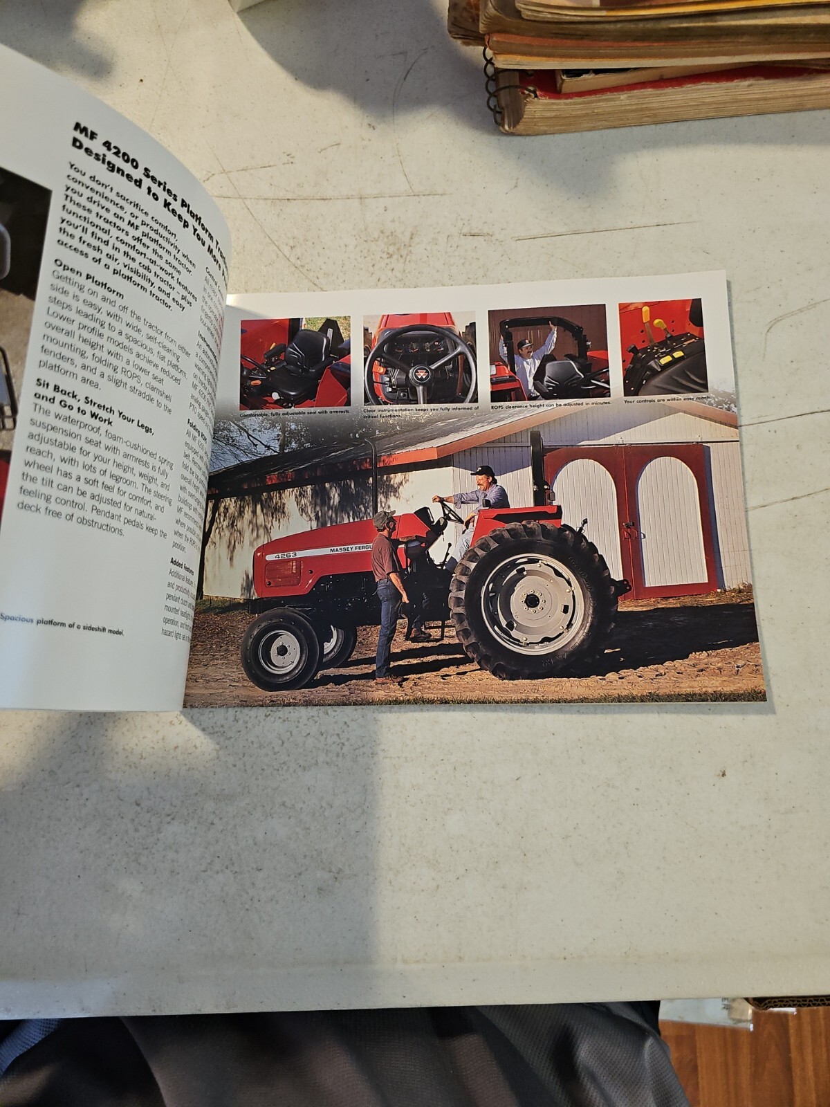 2001 MASSEY FERGUSON 4200 Series Tractors Sales Brochure