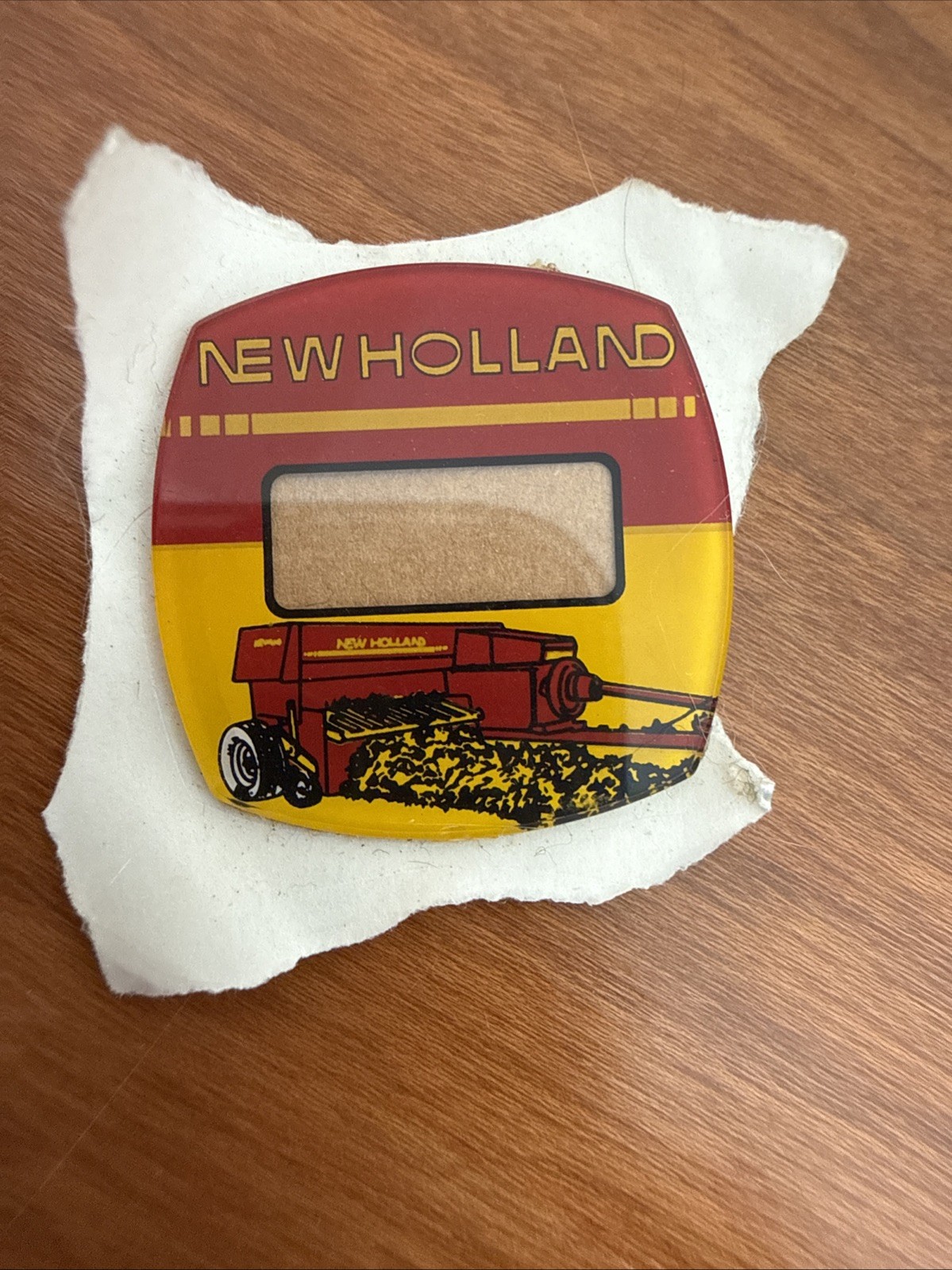 25 Large Vtg New Holland Baler Digital Watch Face NOS Craft Advertising