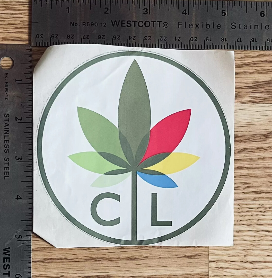 *VARIETY* GLOSSY VINYL STICKER – OREGON, USA CANNABIS CONCENTRATE ADVERTISEMENT