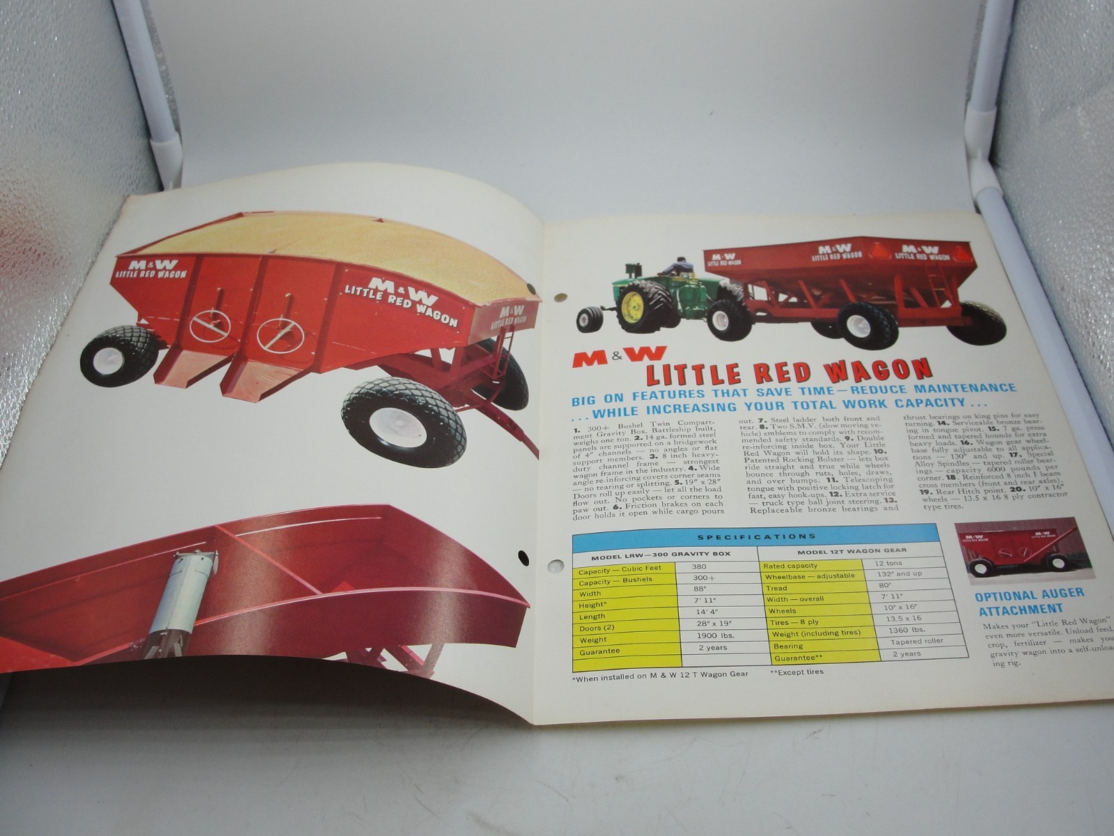 M&W Little Red Wagon New 300 Plus Buschel Capacity Brochure