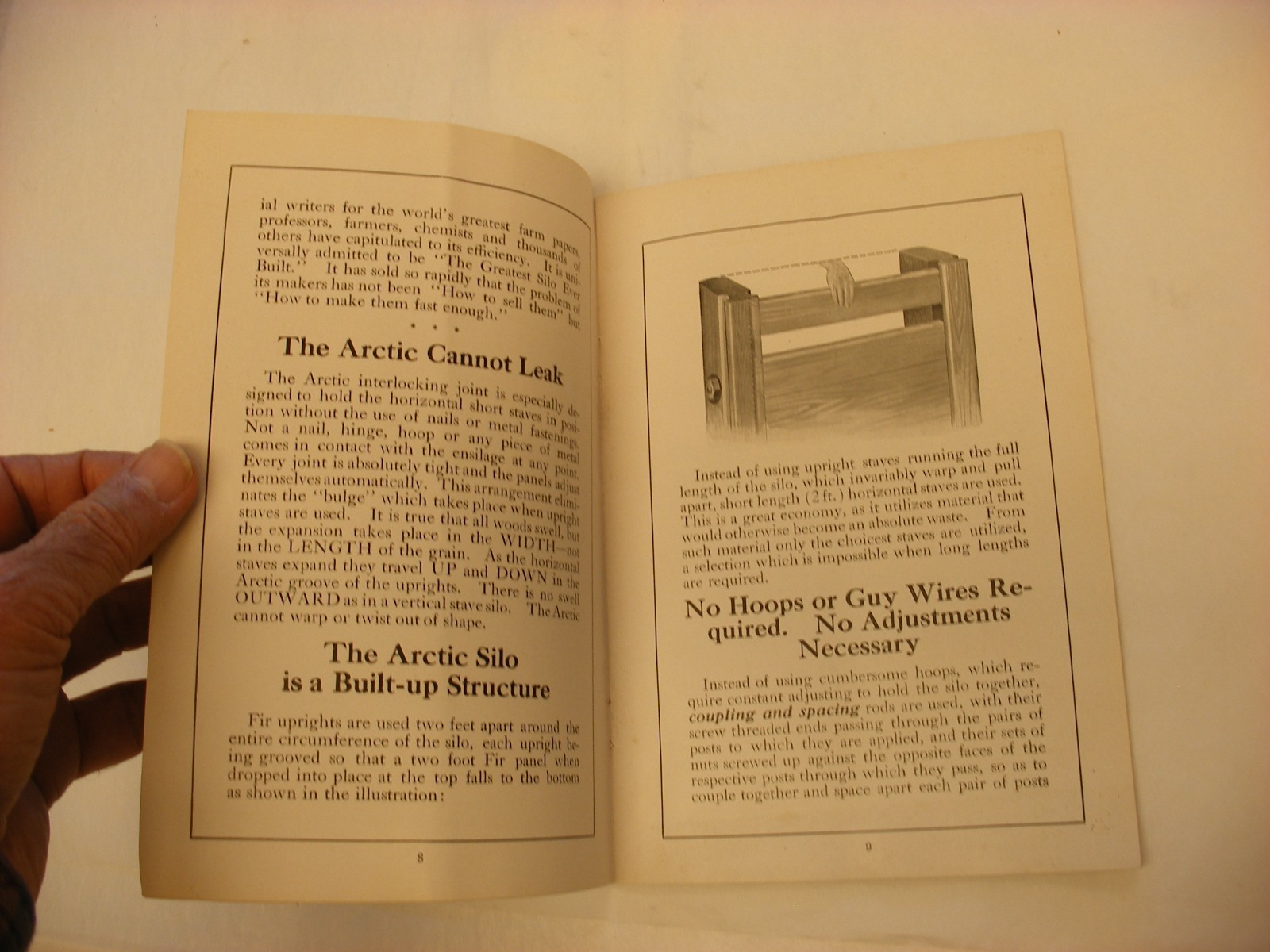Vtg Farm Agriculture Equipment Catalog – Arctic Silo Company Insulated Permanent