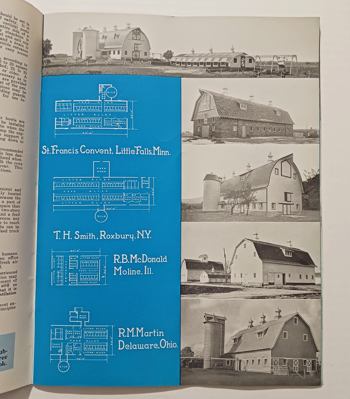 Vintage Advertising Farm Louden Barn Book Fairfield Iowa MCM