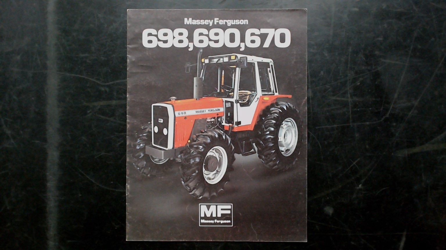 Massey Ferguson 698 690 670 Tractor Brochure Vintage Agriculture 70s